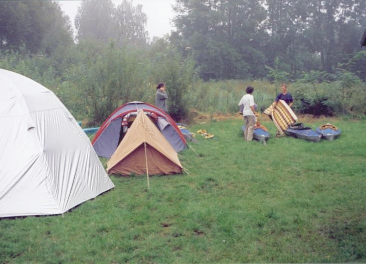 der Wasserwanderrastplatz in Mrkisch-Buchholz