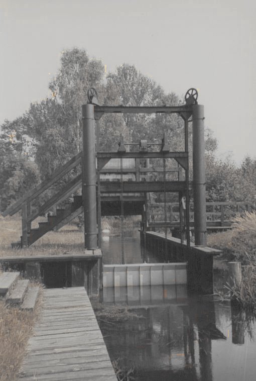 Schleuse Werban im Naundorfer Grenzflie