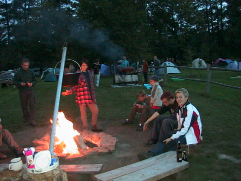 Ostgraben, Lagerfeuer