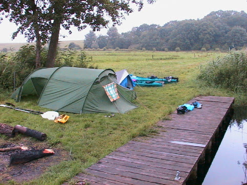 Recknitz, Wasserwanderrastplatz Pantlitz
