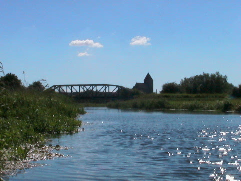 alte Eisenbahnbrcke vor Tribsees