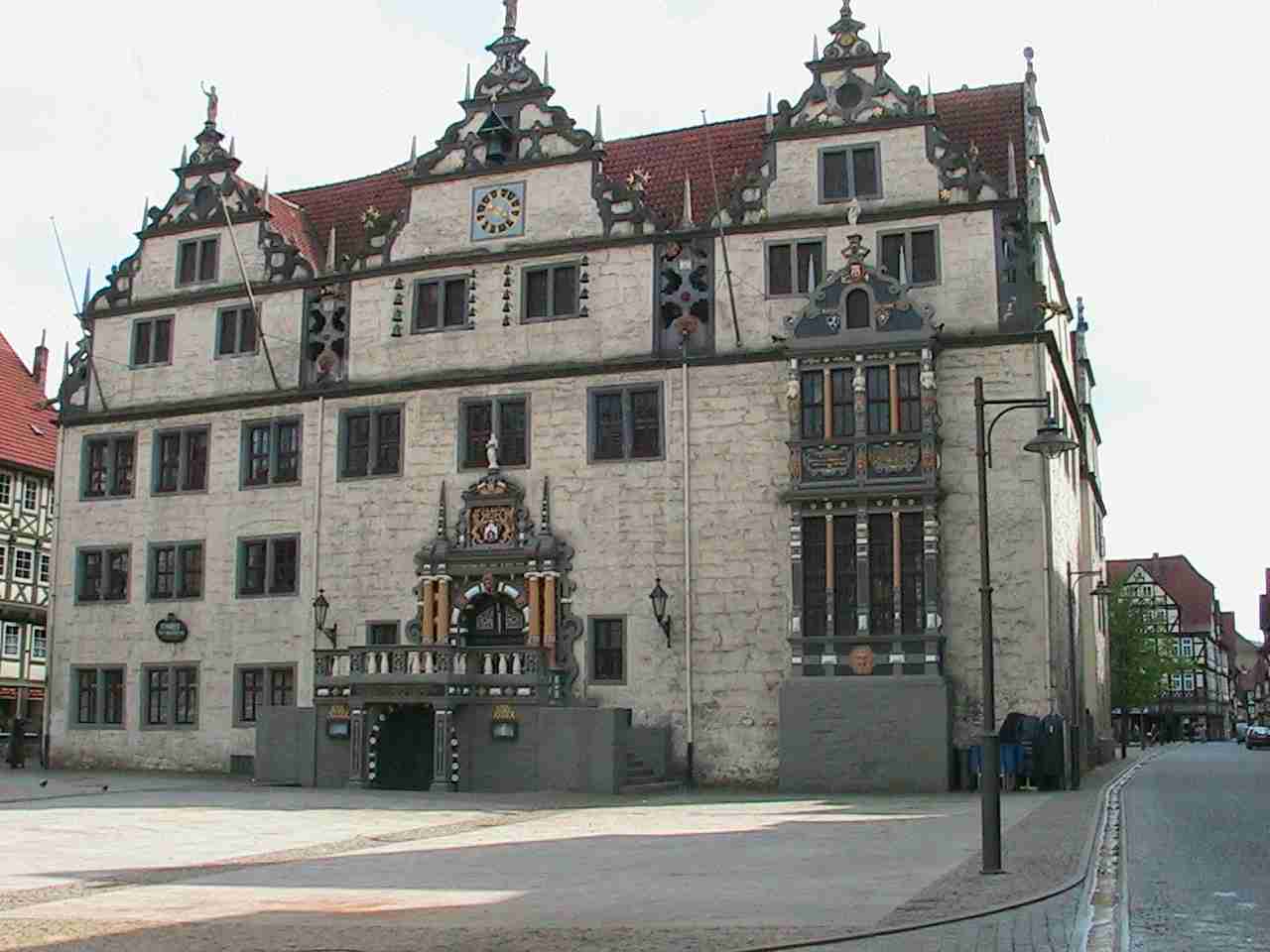das Rathaus von Hannoversch-Mnden