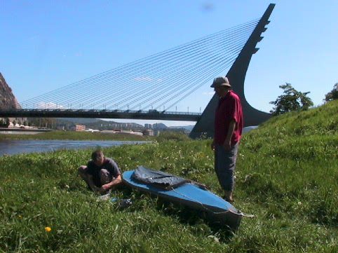 Aufbau in Usti nad Labem