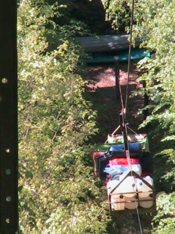 ungewhnliches Tranbsportmittel