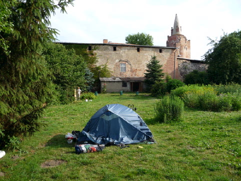 Burggarten Burg Klempenow